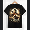 Karna Exclusive Black T-Shirt – Portrait of a Legend