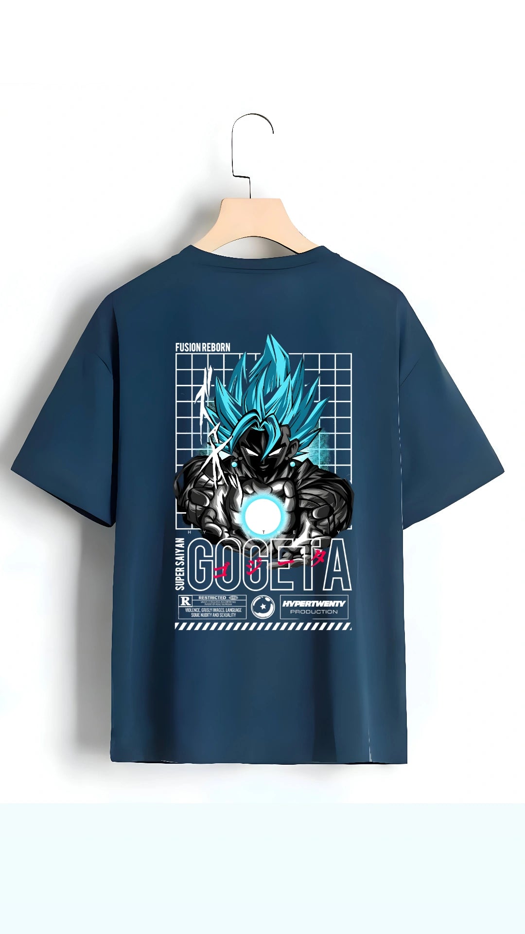 Anime Gogeta T-Shirt – Fusion Warrior Power