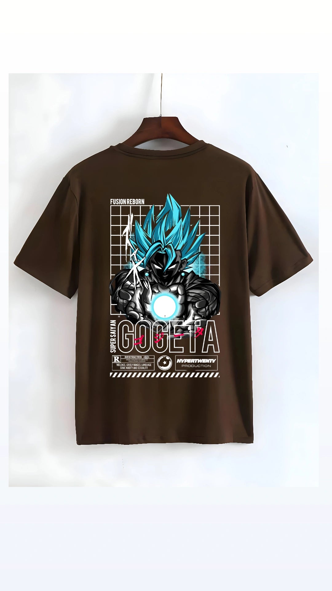 Anime Gogeta T-Shirt – Fusion Warrior Power