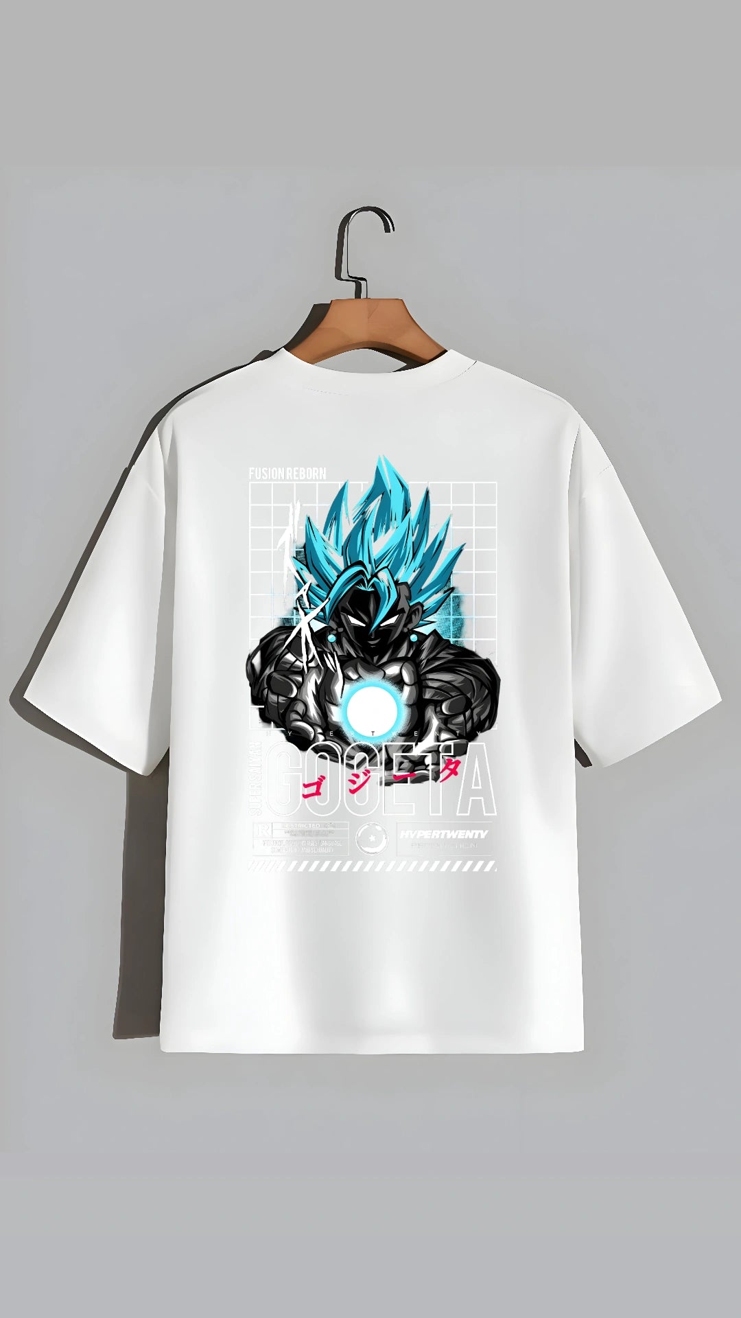 Anime Gogeta T-Shirt – Fusion Warrior Power