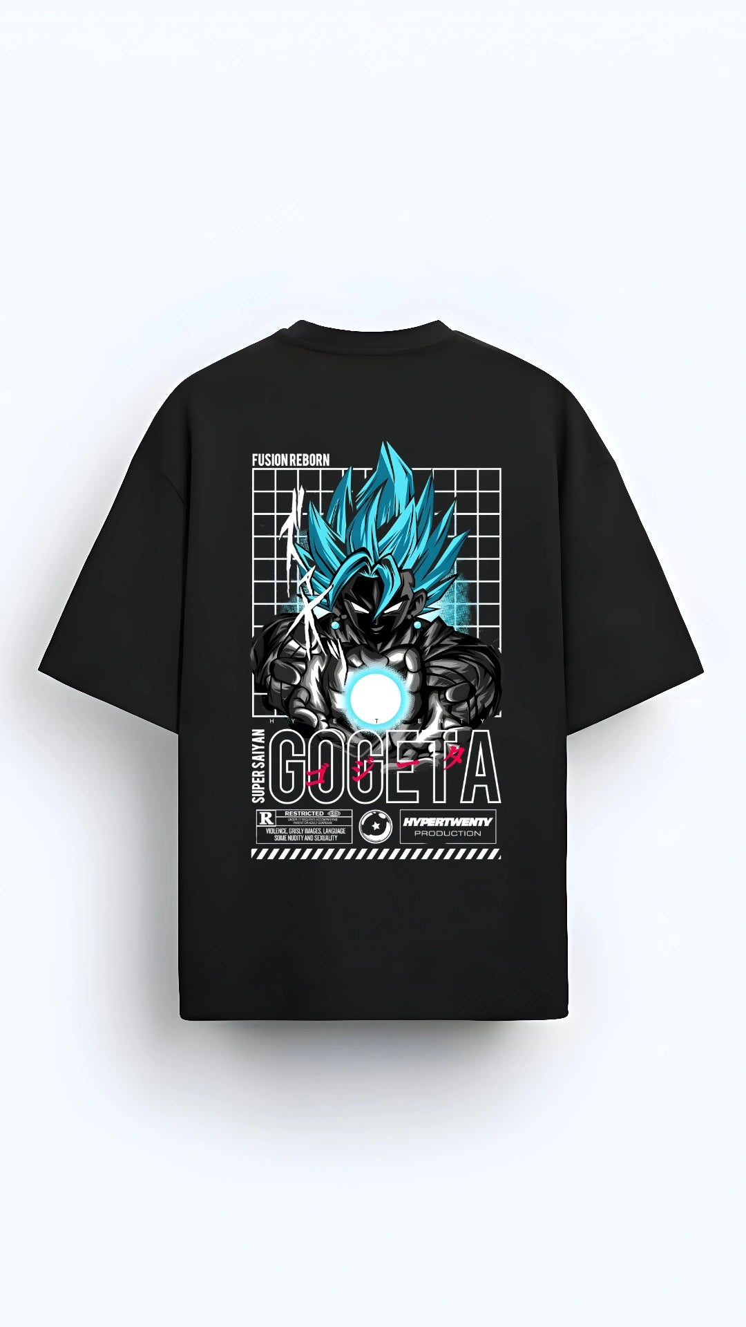 Anime Gogeta T-Shirt – Fusion Warrior Power